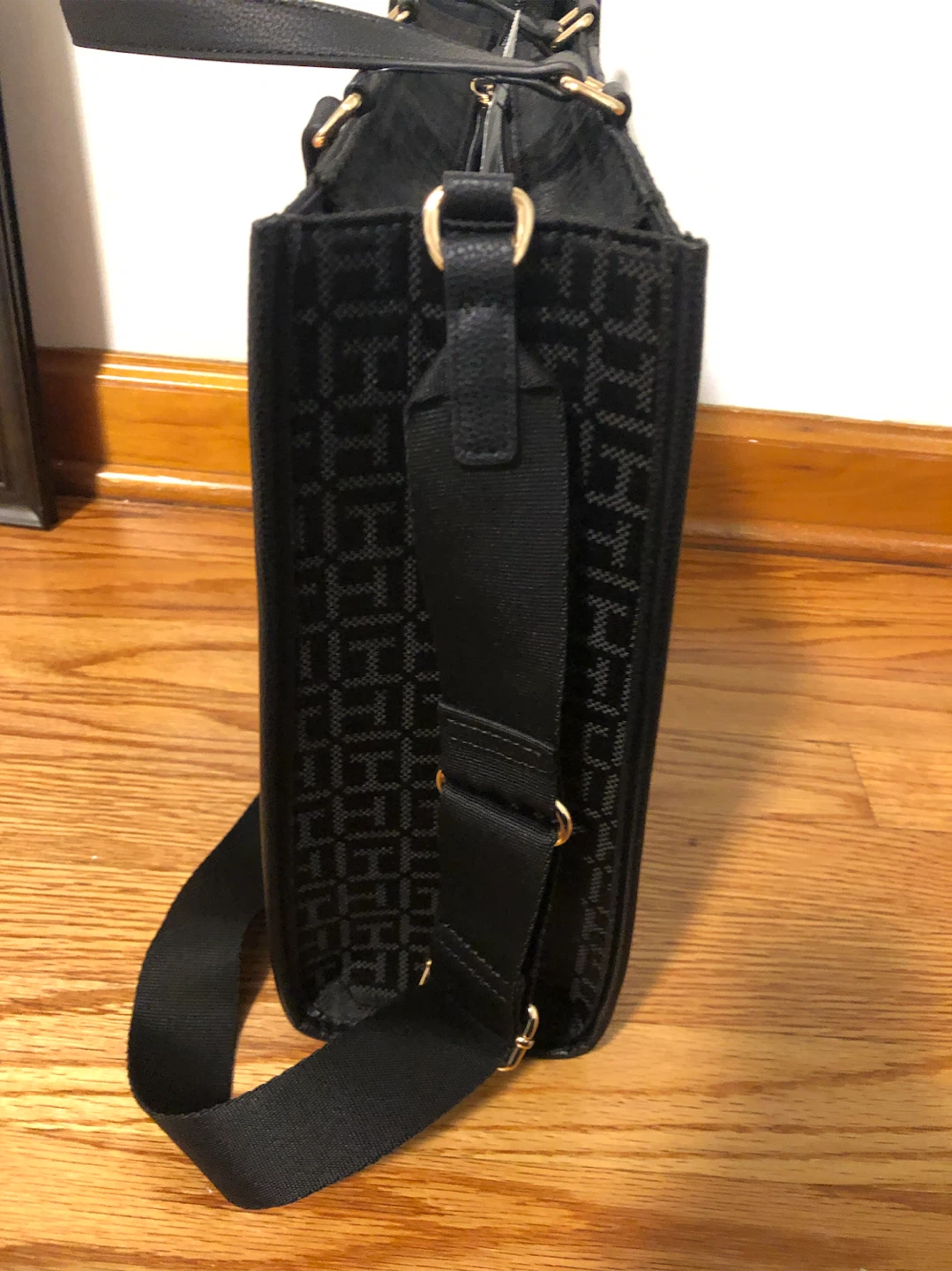 Tommy Hilfiger Black Monogram Tote Bag - photo 3
