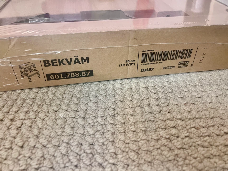 New in box IKEA BEKVÄM Step Stool. Free Parking - photo 2