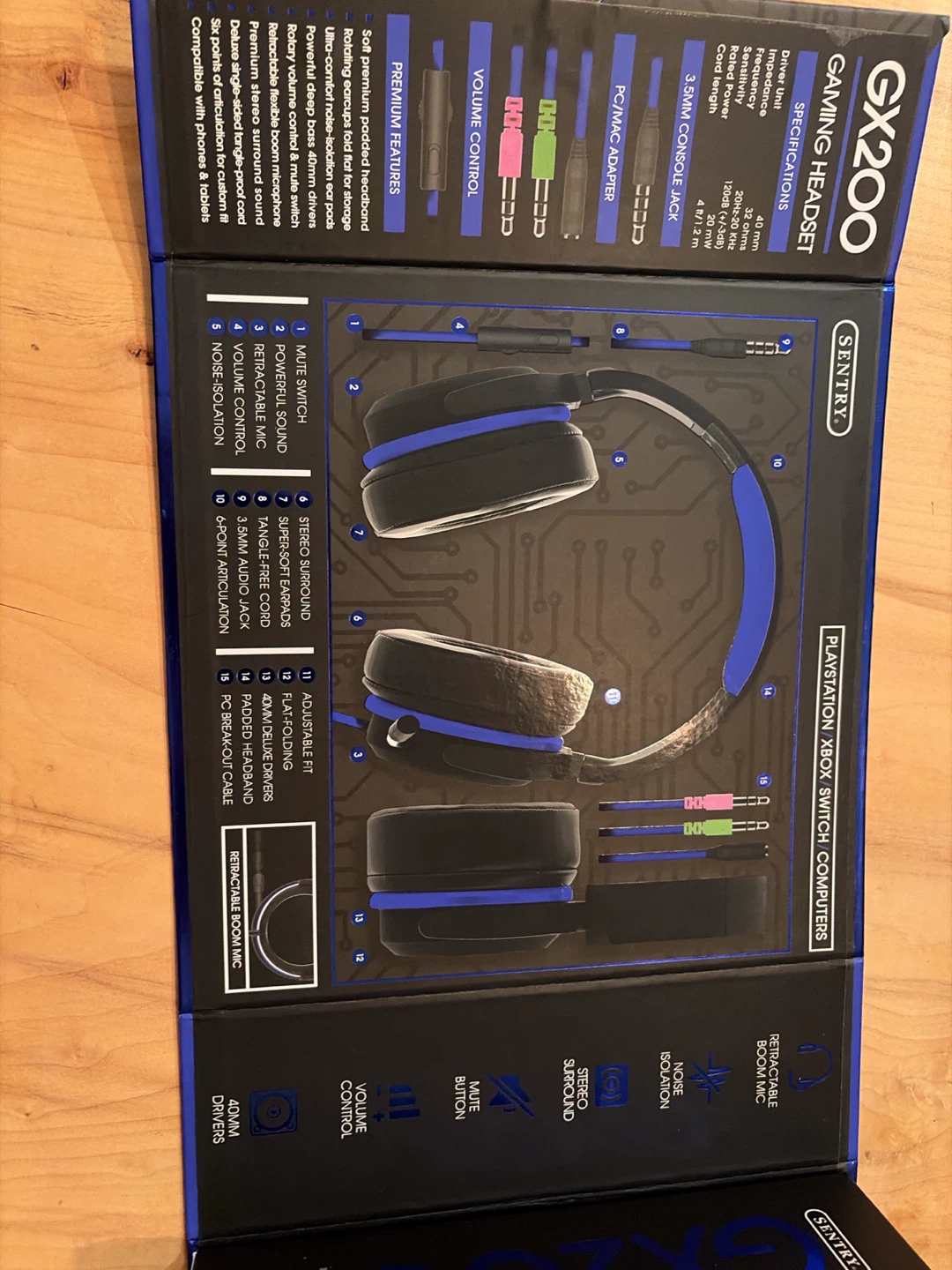 Sentry GX200 Gaming Headset - photo 3