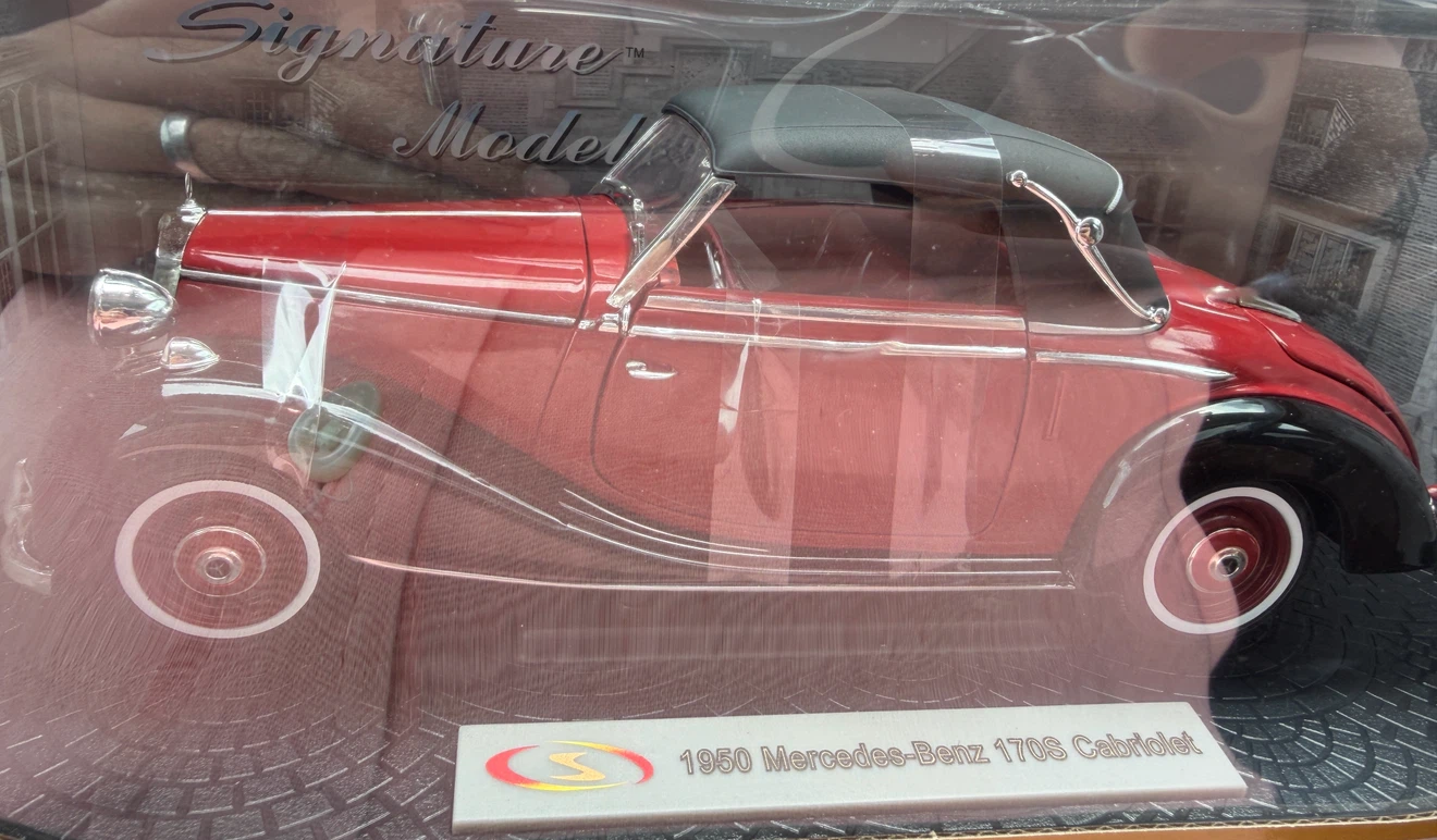 Signature Models 1950 Mercedes-Benz 170S Cabriolet Diecast Car - photo 3