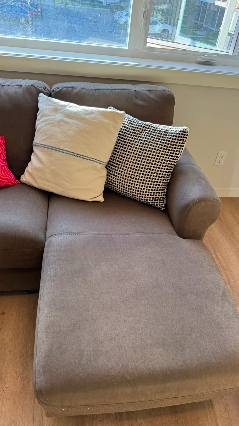 Brown sofa - photo 2