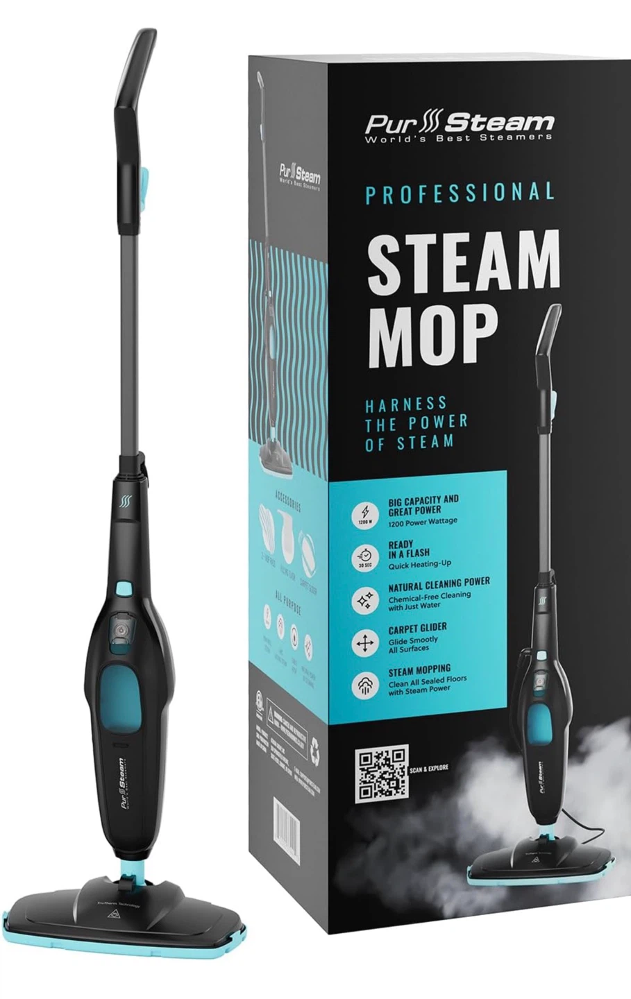 PurSteam Professional Steam Mop