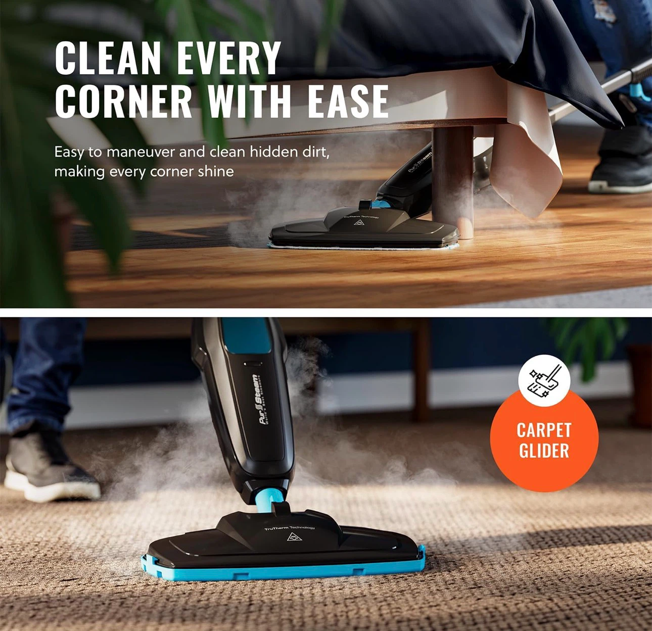 PurSteam Professional Steam Mop - photo 2