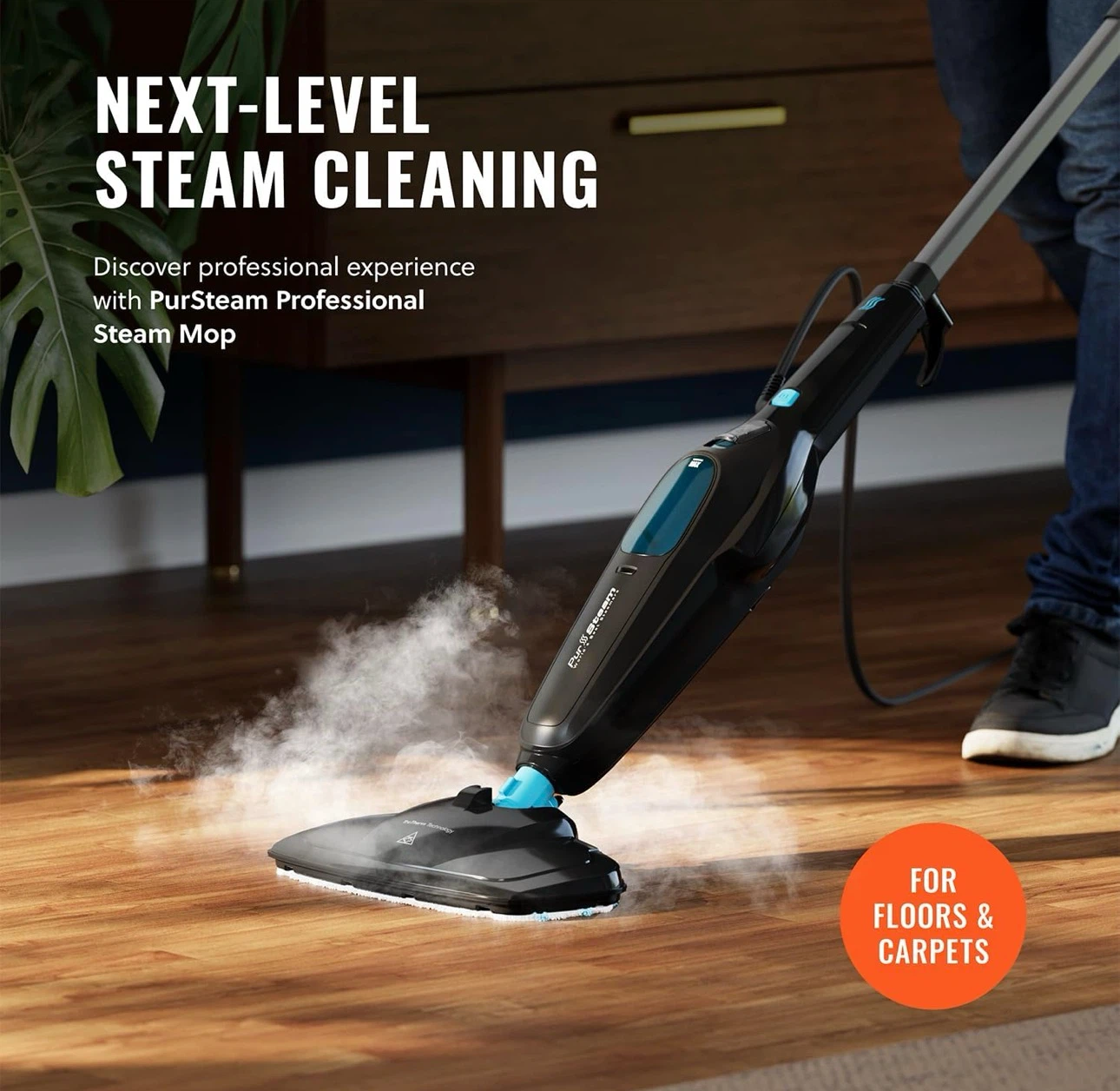 PurSteam Professional Steam Mop - photo 3