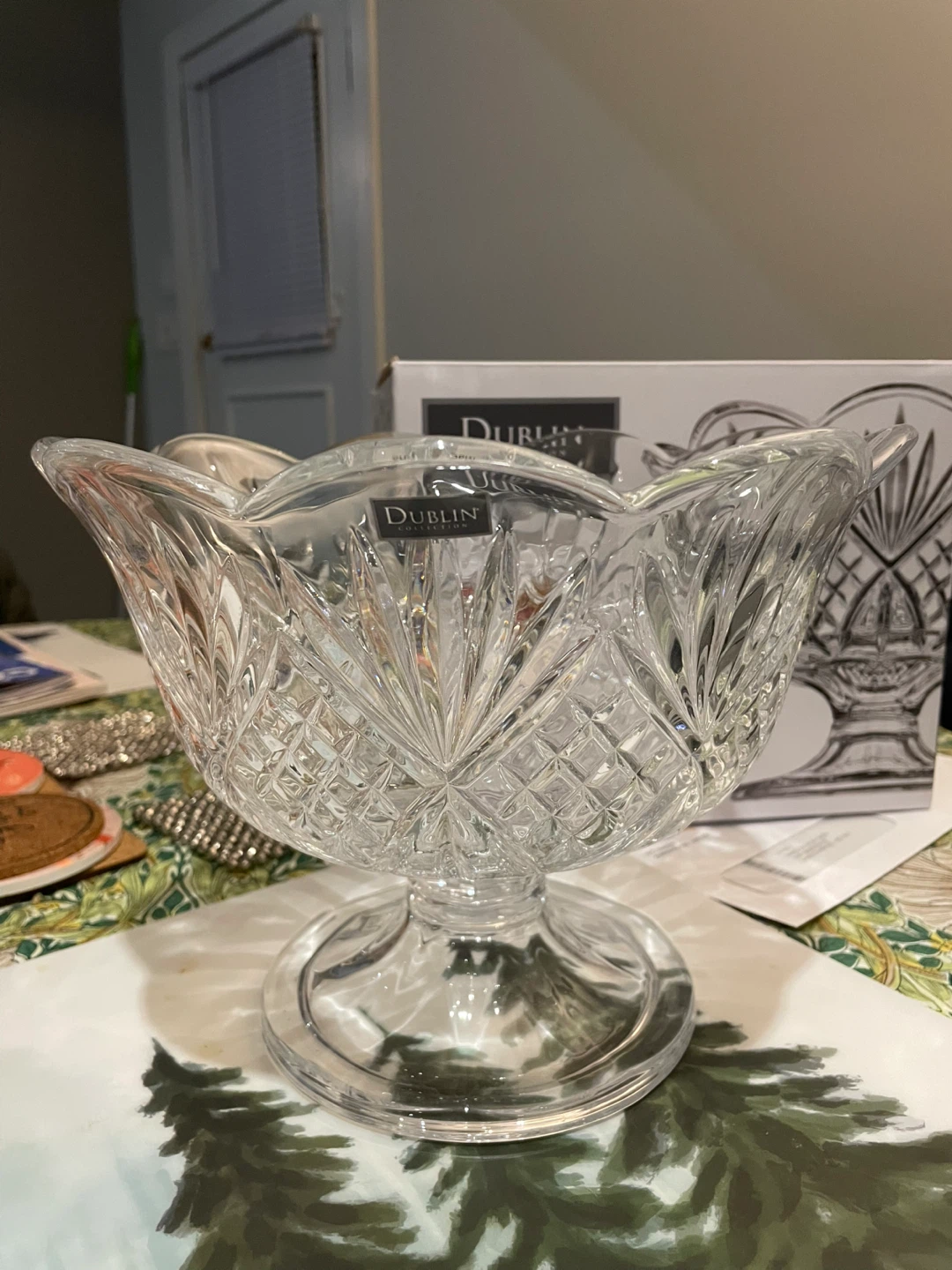 Shannon Dublin Collection Footed Trifle Bowl - photo 2