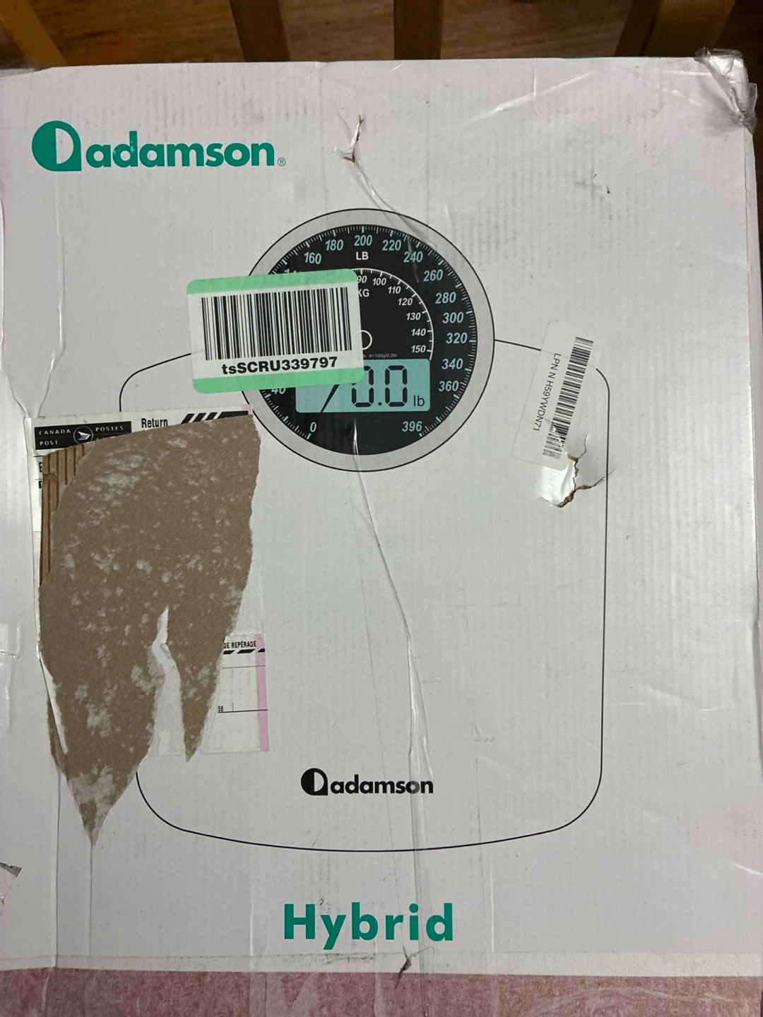New Adamson Hybrid Bathroom Scale