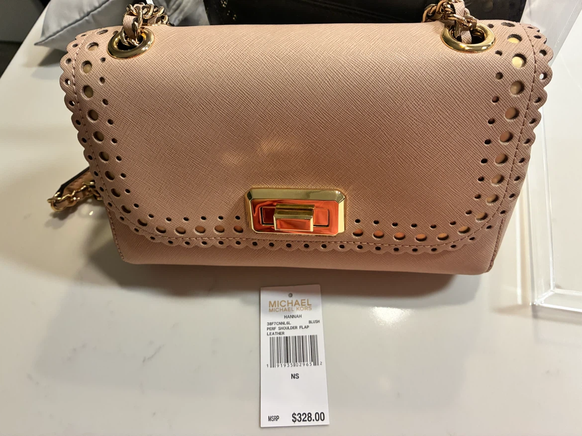 Michael Kors Hannah Shoulder Bag Blush