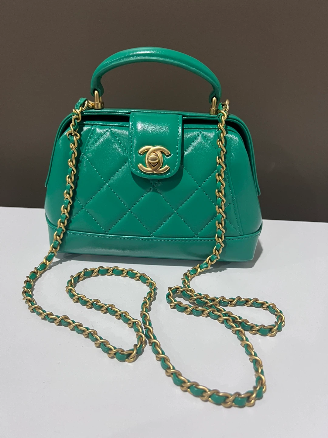 Green CC Handbag