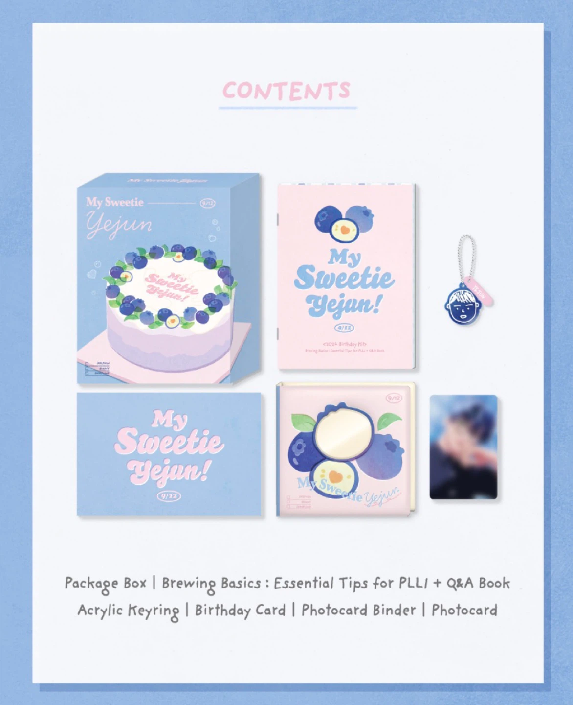 PLAVE Official Birthday Goods - YEJUN 2024 - photo 3