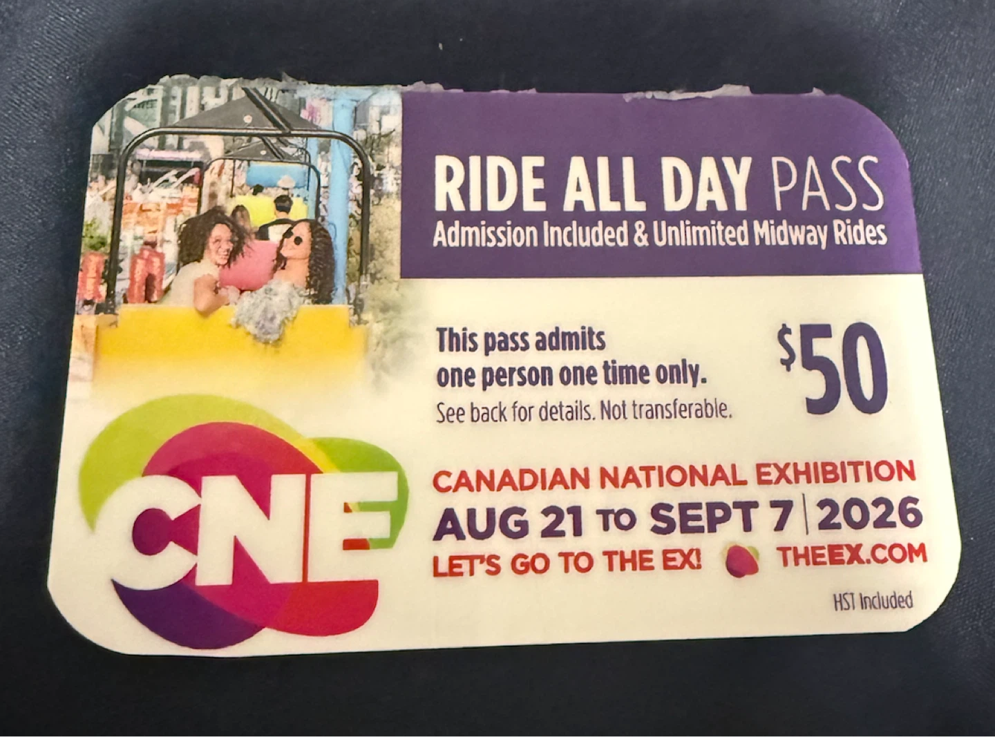 CNE Ride All Day Pass - Canadian National Exhibition 2026