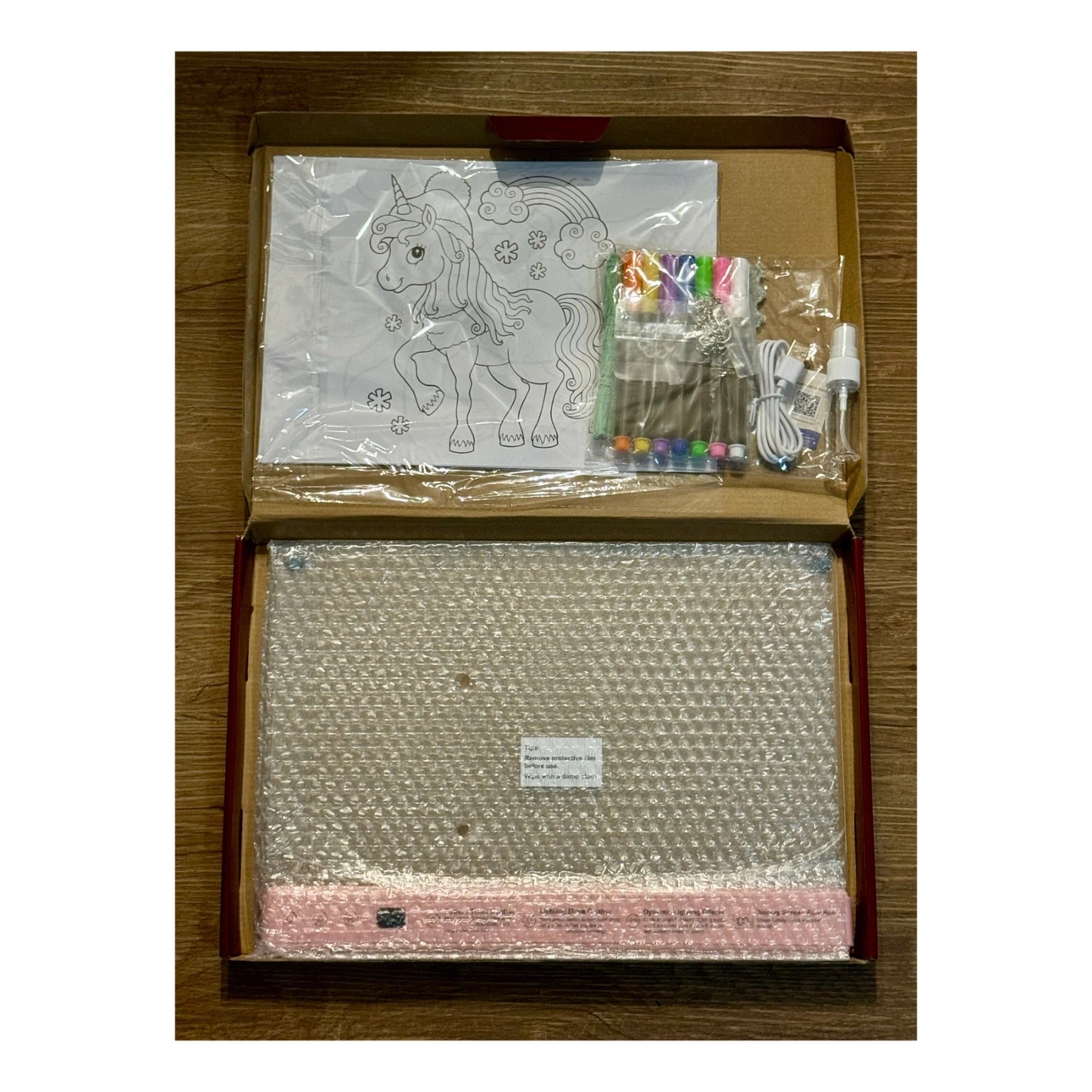 Brand new 16’’ LED Drawing Board for Kids with 16 Light Effects - photo 2