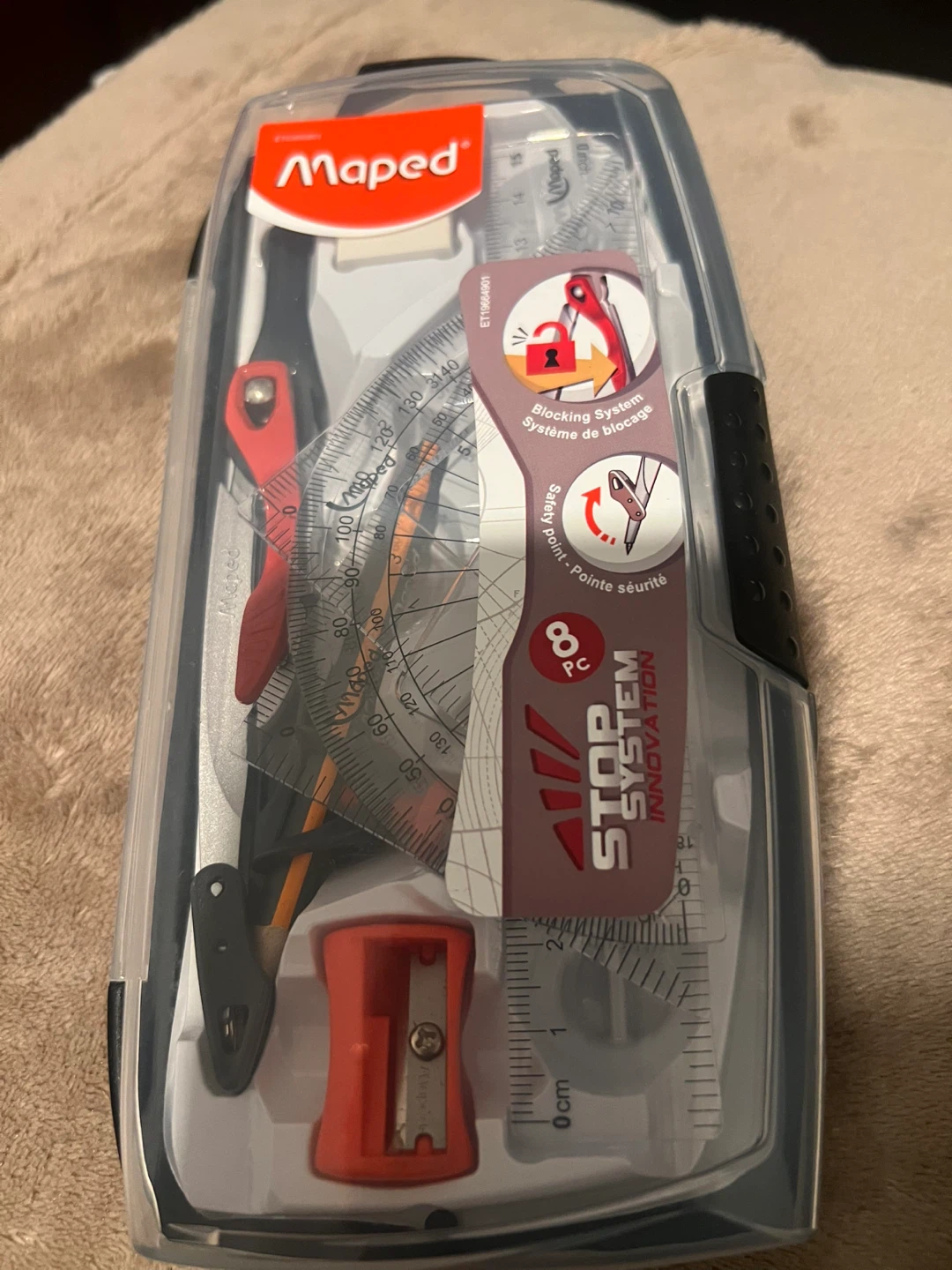 Maped 8 Piece Geometry Set