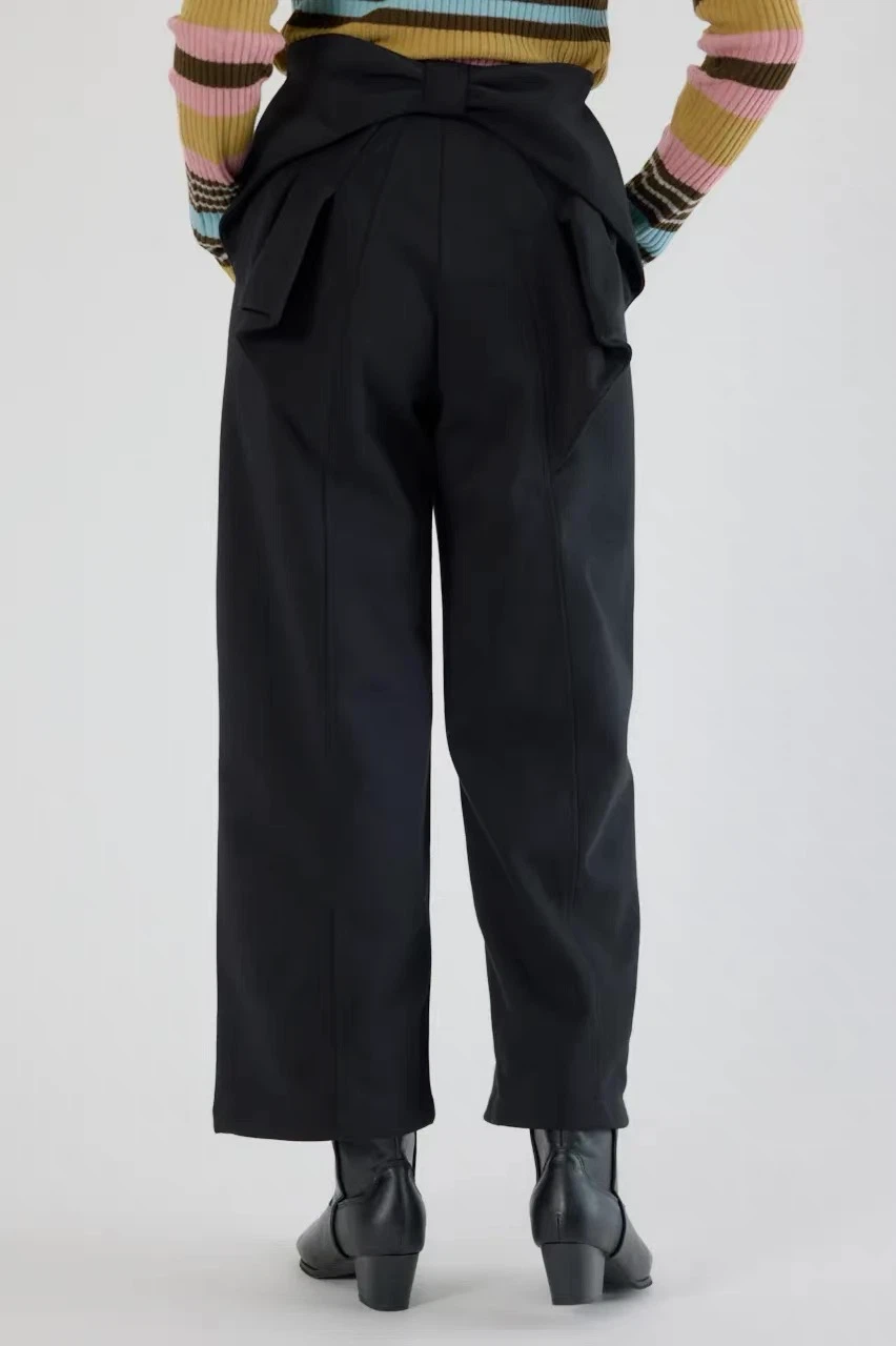 Japanese-style high-waisted, 3D ribbon, sweet sweatpants. - photo 5