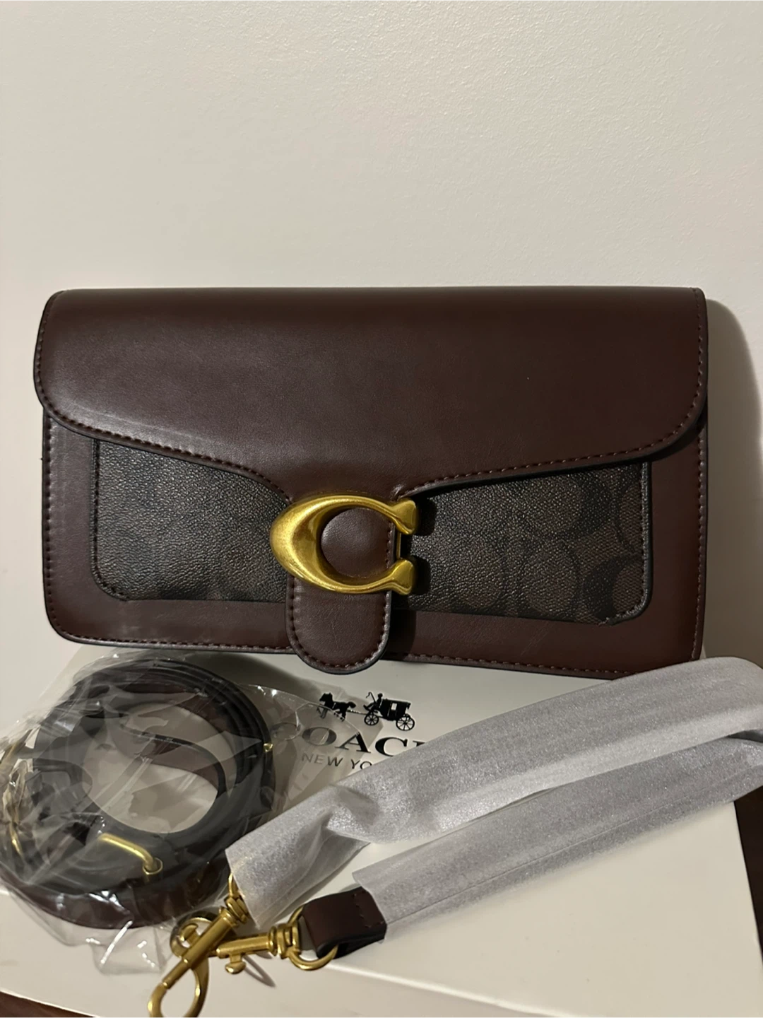 Coach Tabby Shoulder Bag Brown