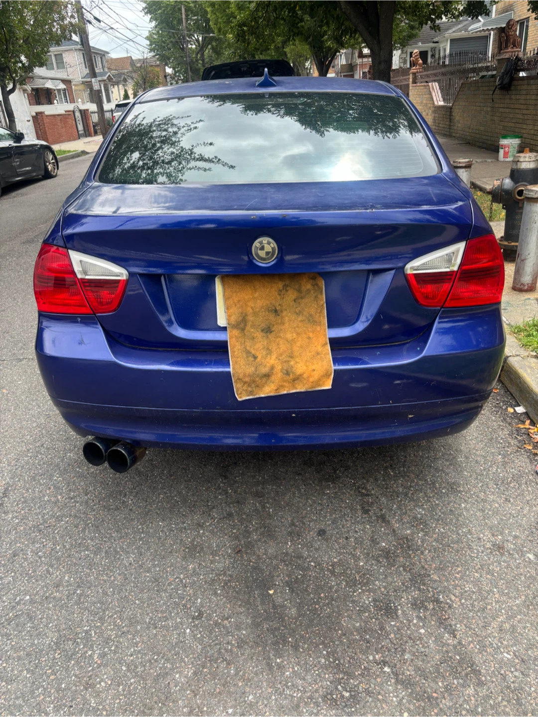 Blue BMW 3 Series Sedan - photo 5