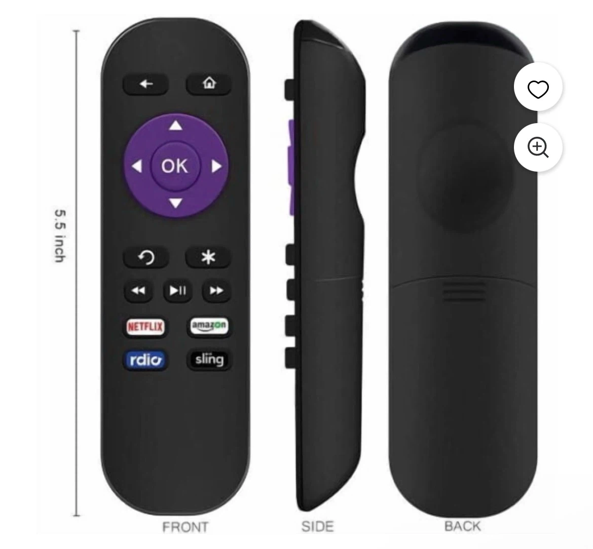 Roku Remote Control - photo 3