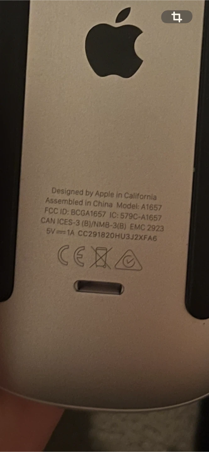 Apple Mouse wireless rechargeable - photo 4