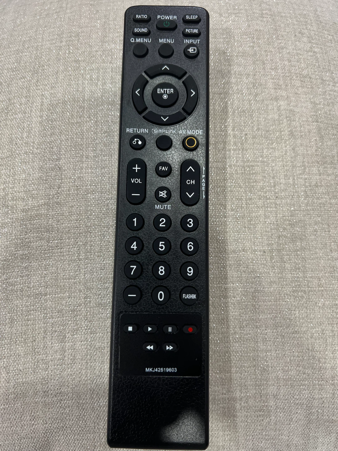 TV Remote Control MKJ42519603 - photo 4