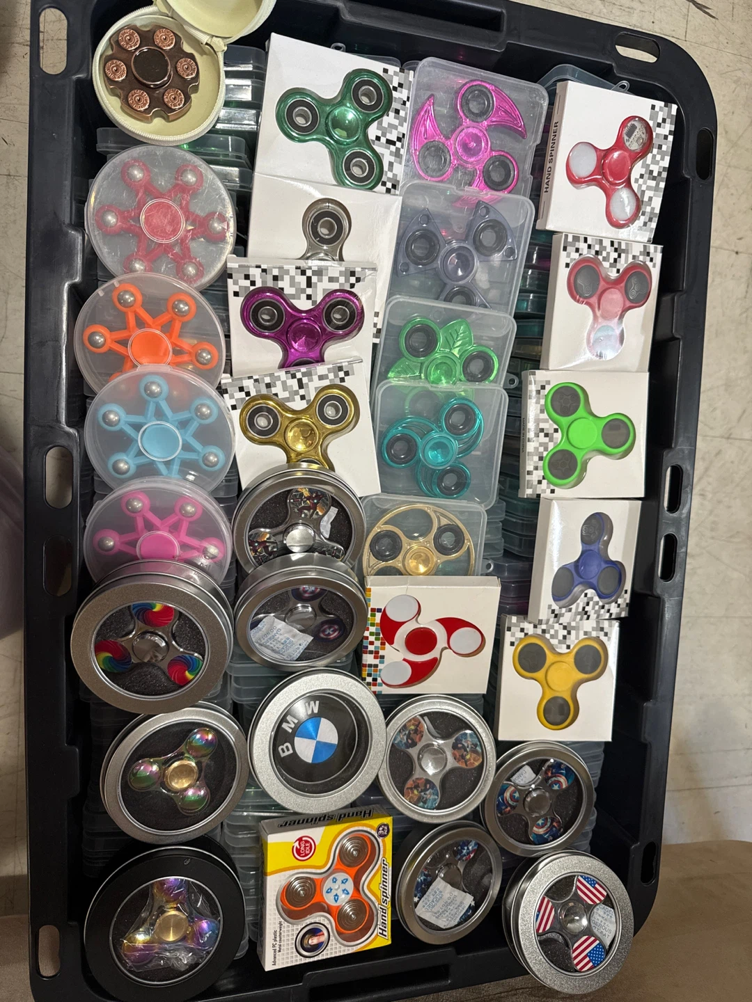 Fidget spinners