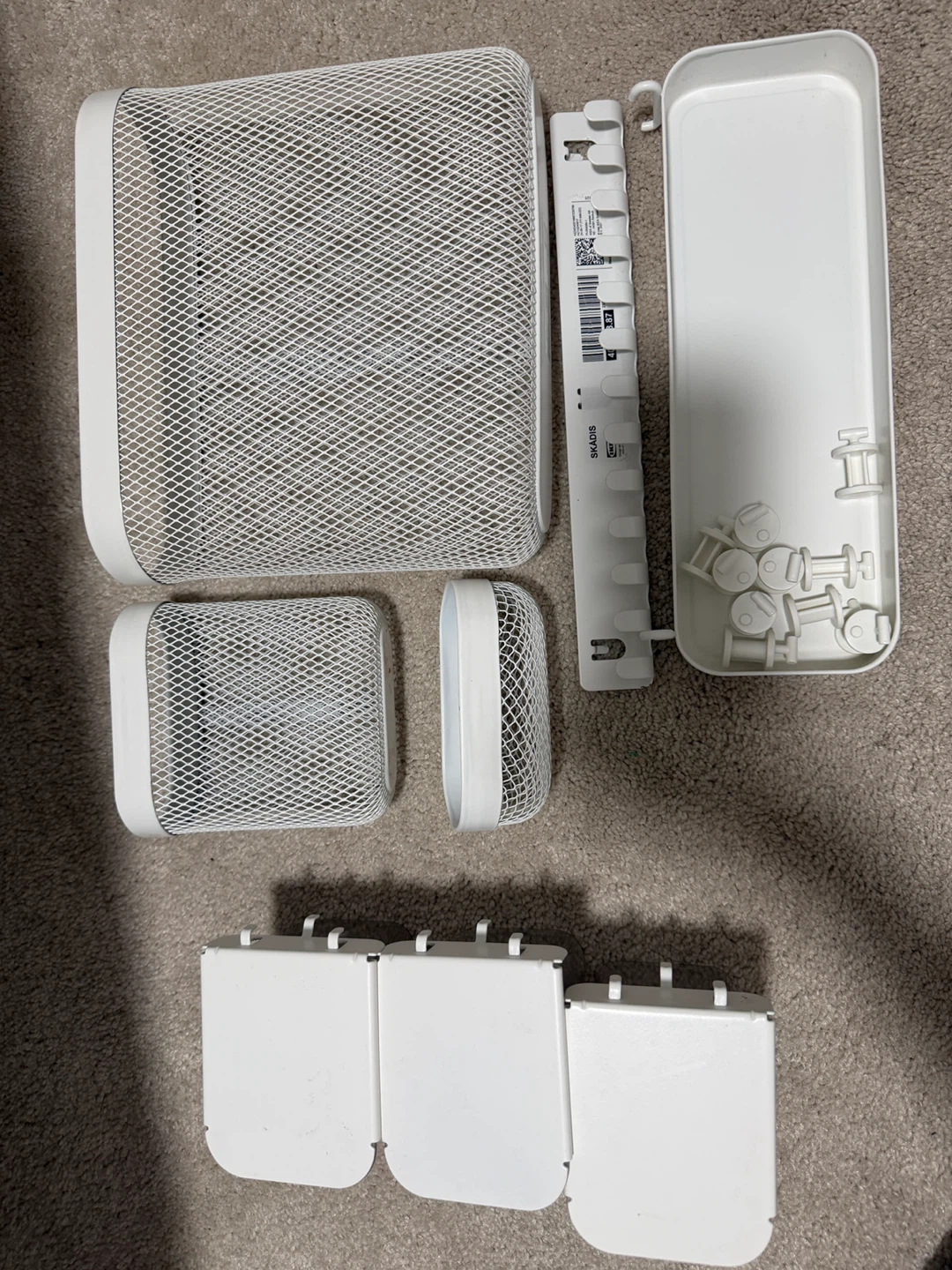IKEA SKADIS Pegboard and Accessories Set - photo 4