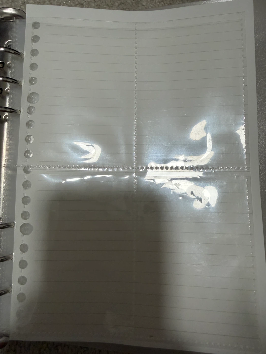 A5 Ring Binder with Plastic Sleeves - photo 2