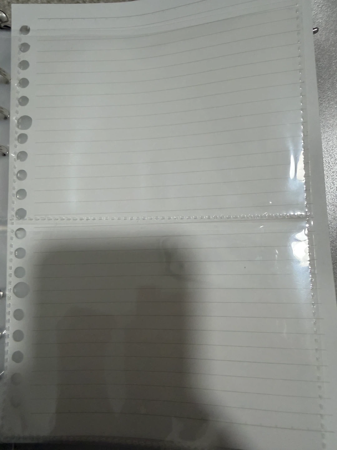 A5 Ring Binder with Plastic Sleeves - photo 3