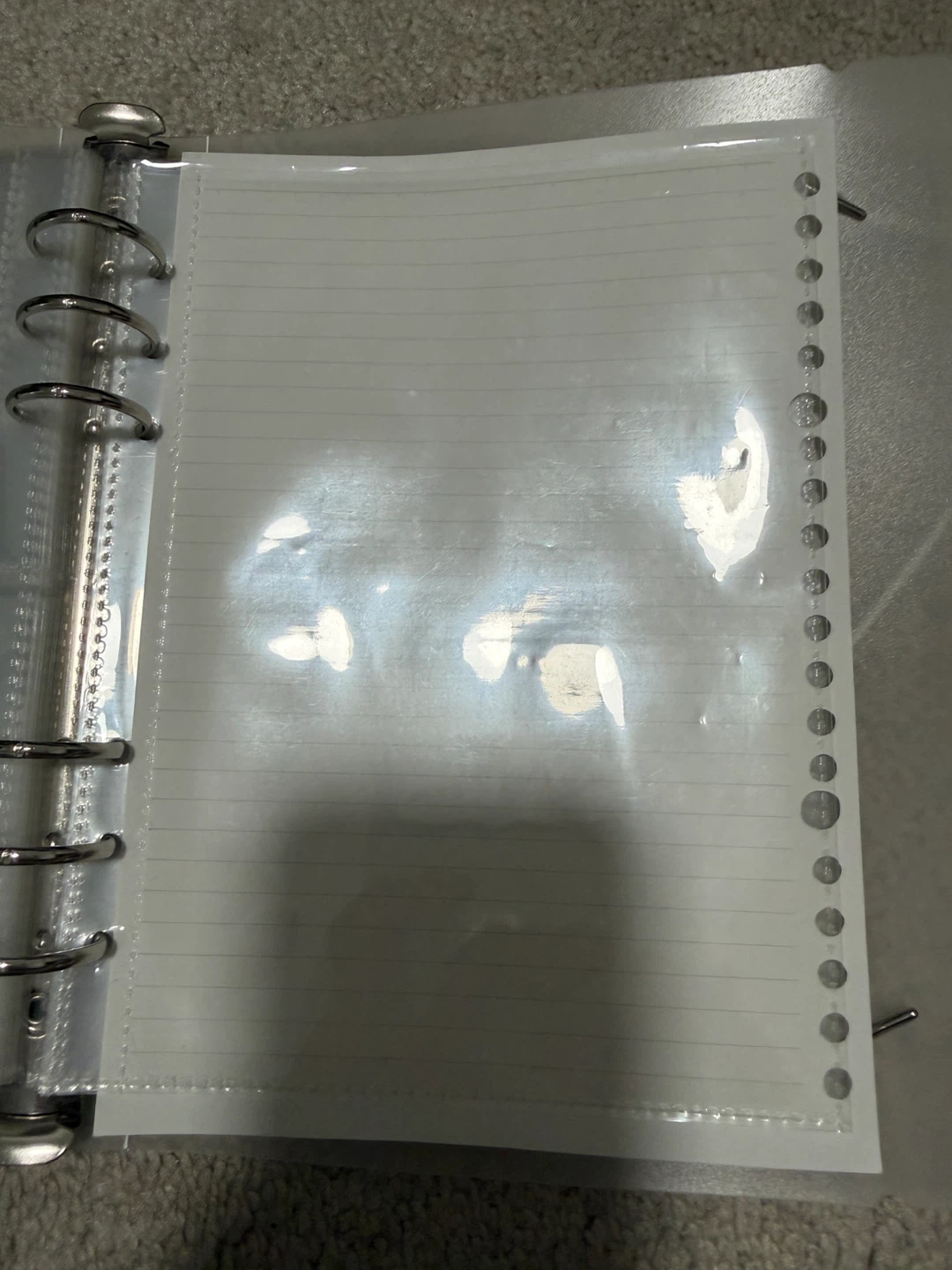 A5 Ring Binder with Plastic Sleeves - photo 4