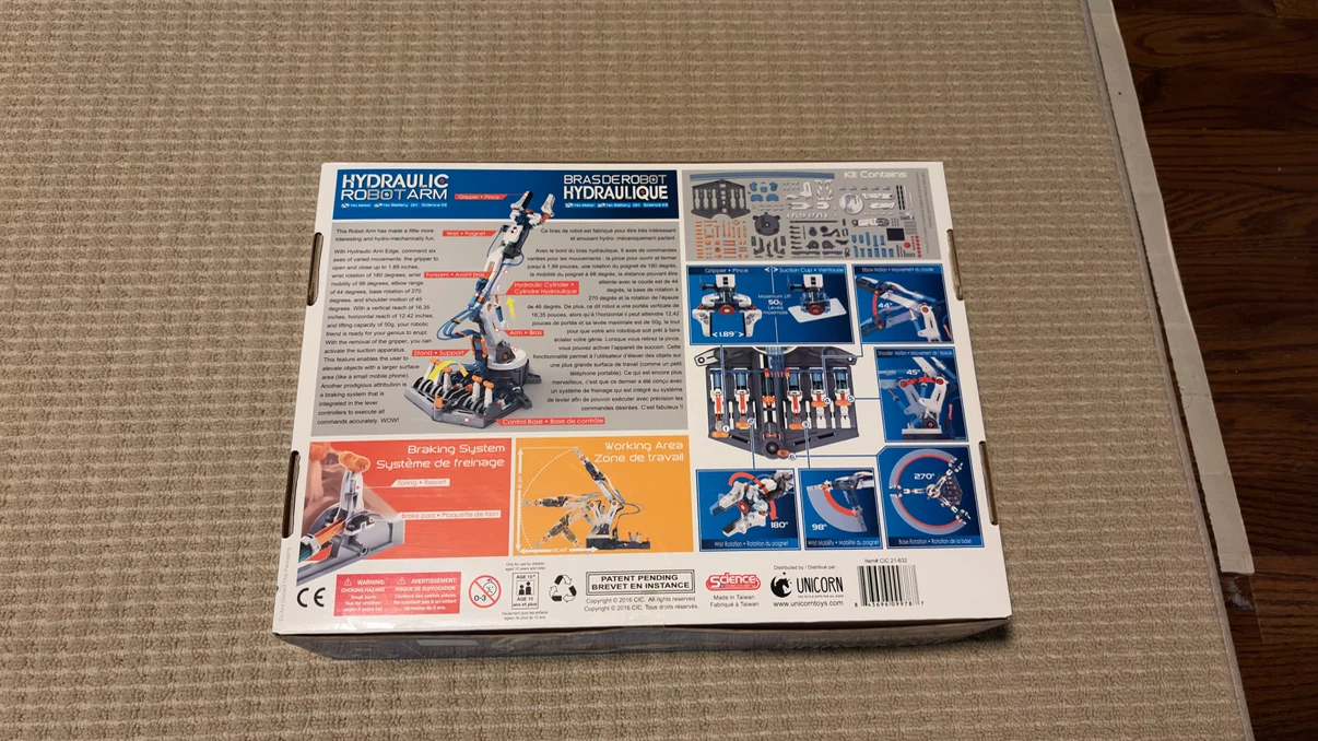 Hydraulic Robot Arm DIY Kit - photo 2