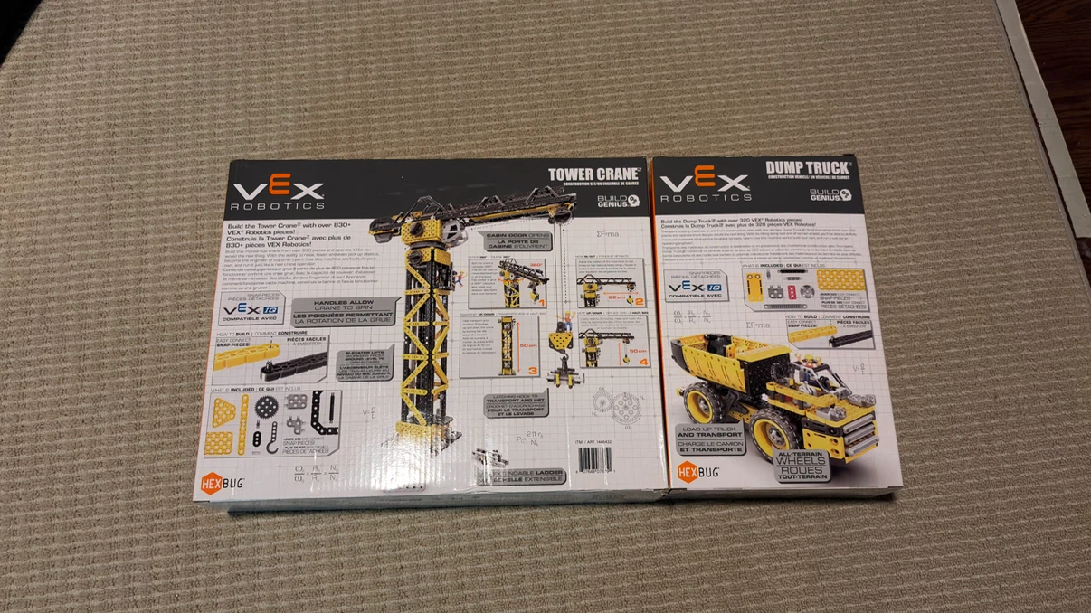 VEX Robotics Tower Crane and Dump Truck - photo 2
