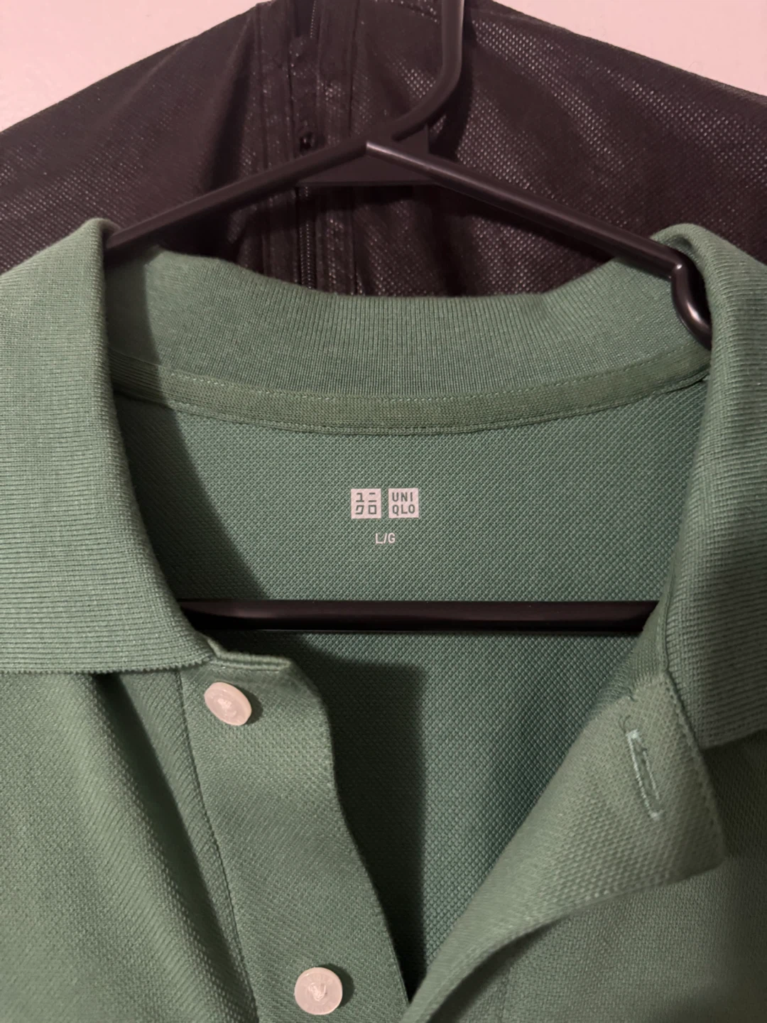 Uniqlo Men's Green Polo Shirt Size L/G - photo 3