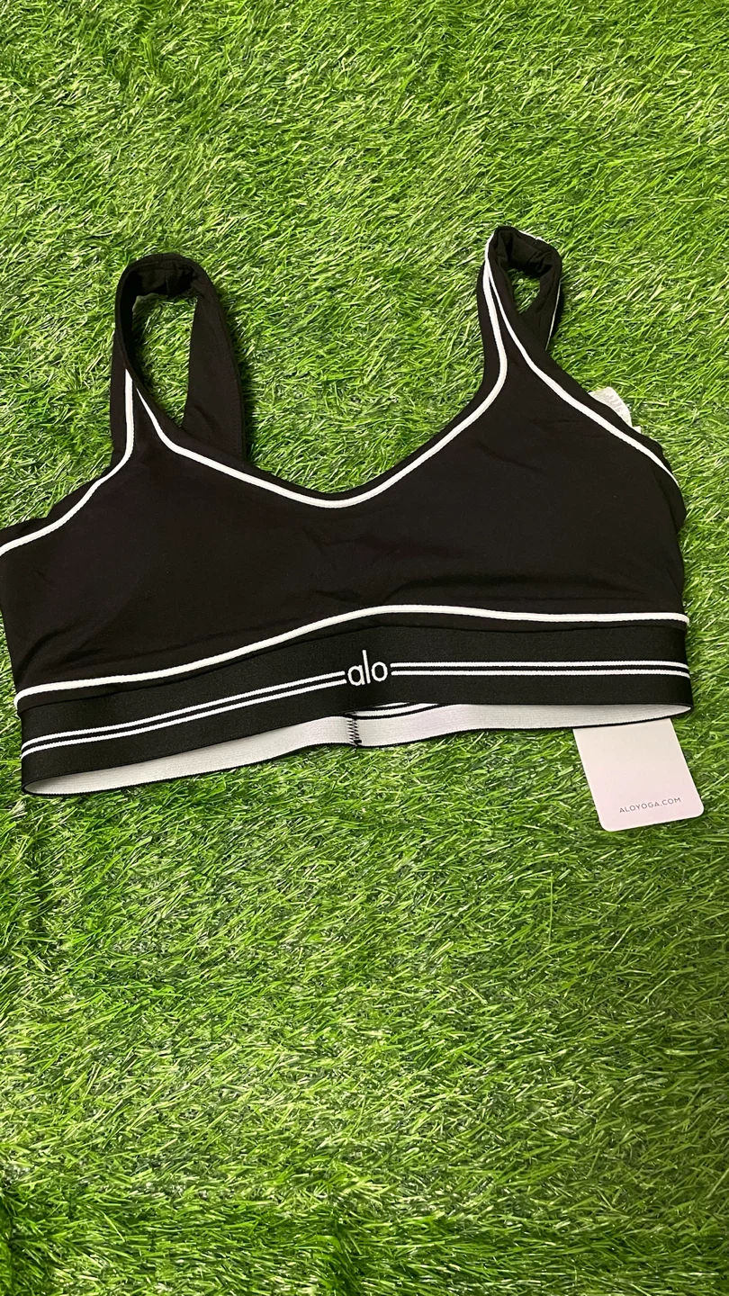 Alo Yoga Black Sports Bra