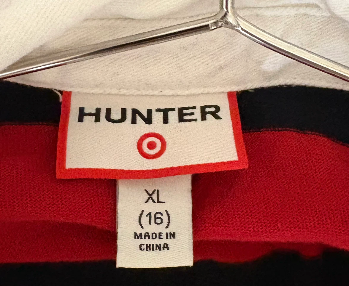 Hunter x Target Kids Rugby Shirt Long Sleeve Polo Youth XL 16 - photo 2