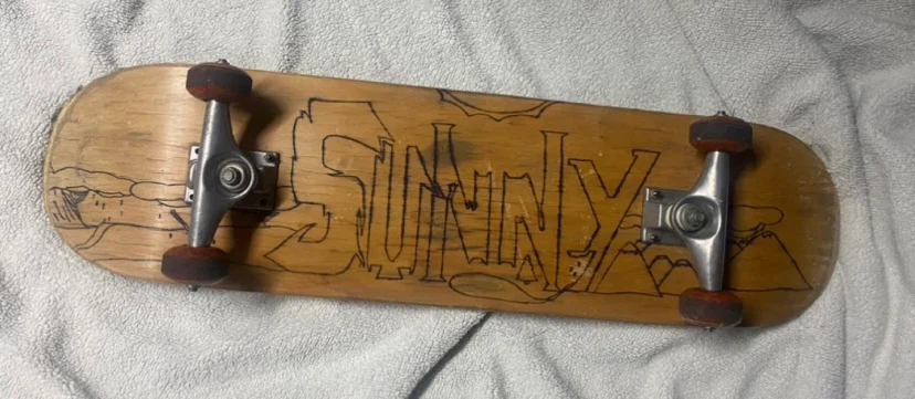 Custom Skateboard Complete – Great Starter / Cruiser Board - photo 3