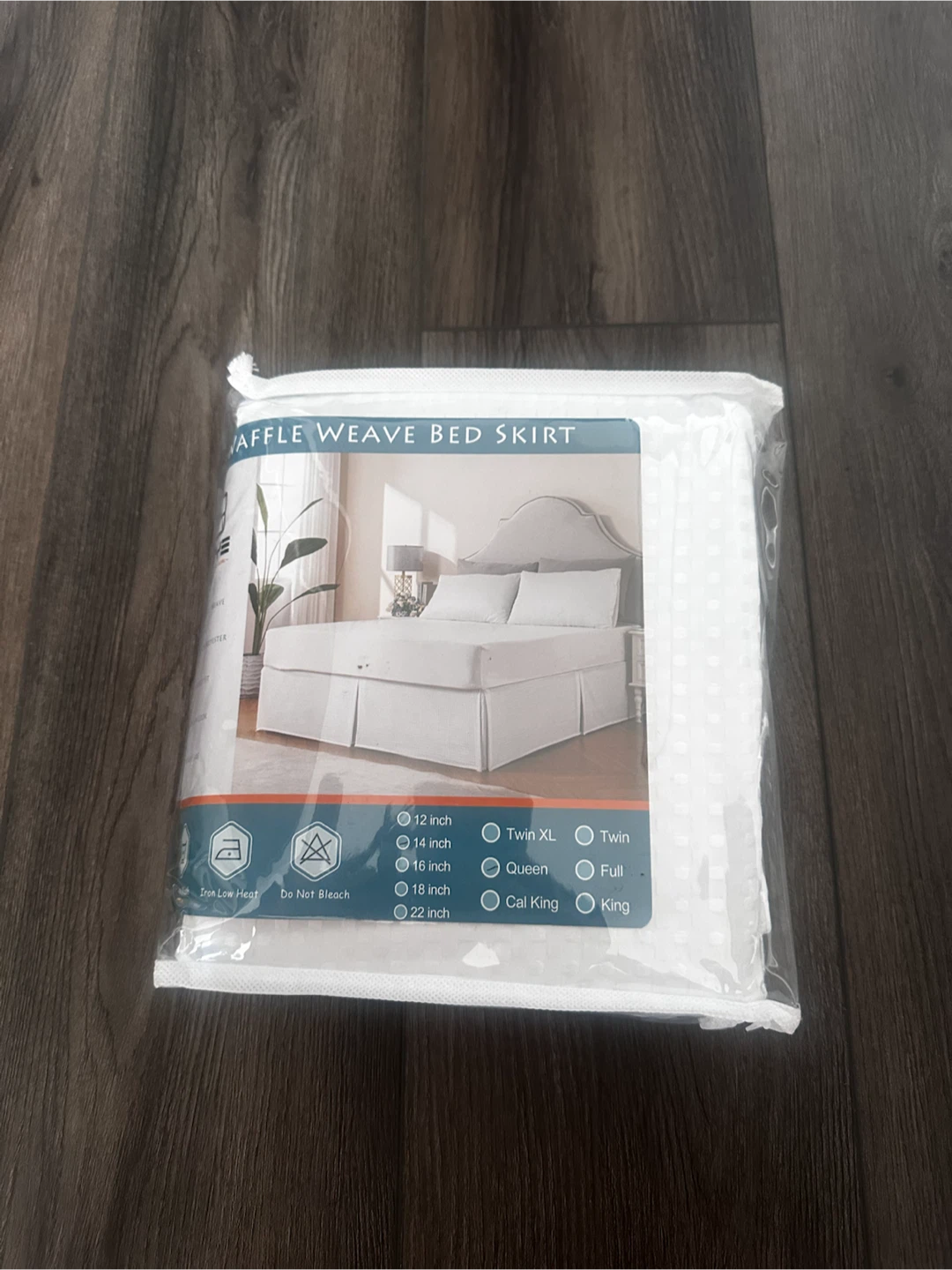 [NEW] Queen Size Bed Skirt - White