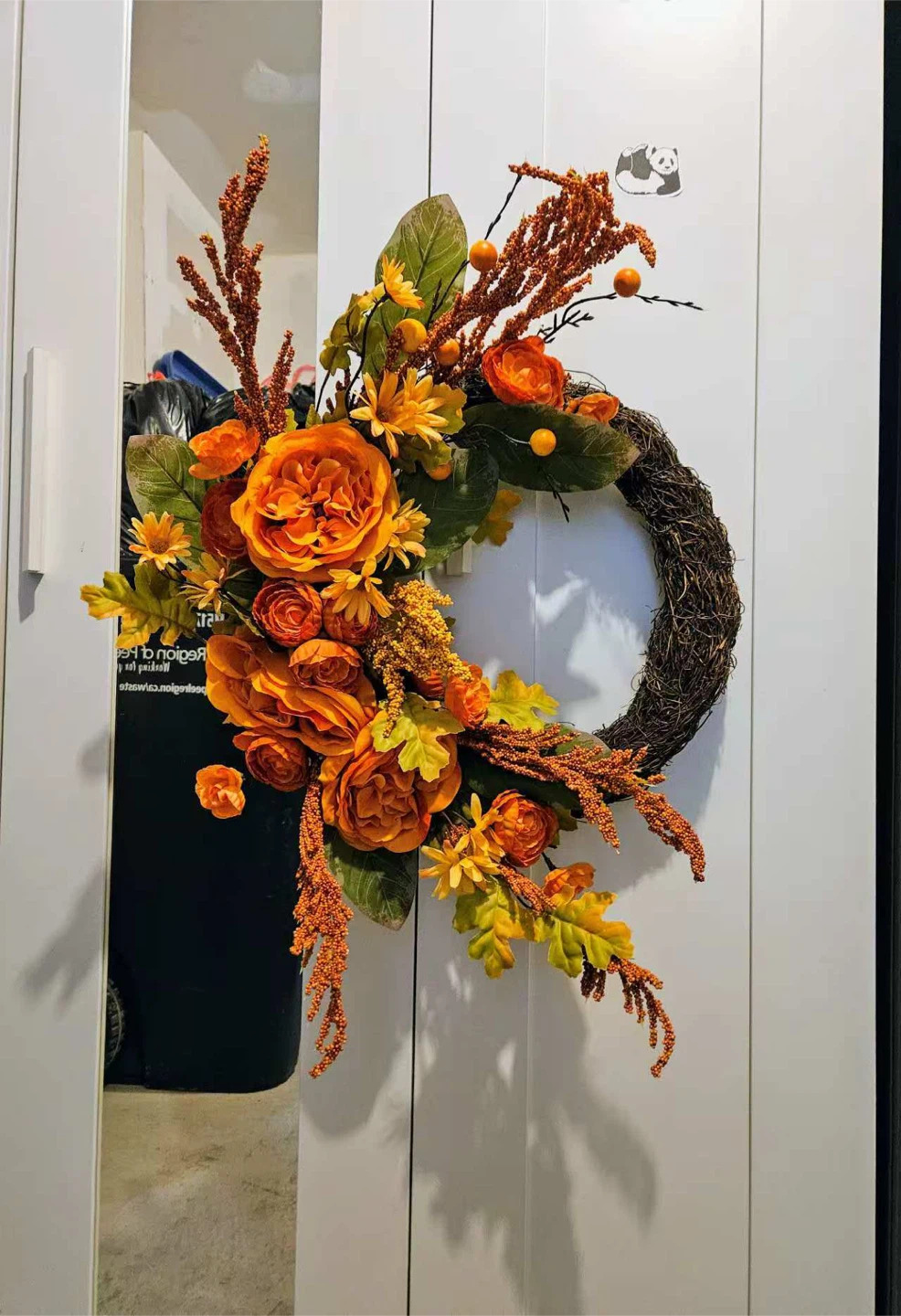 Autumn Floral Wreath - NEED TO SELL EVERYTHING