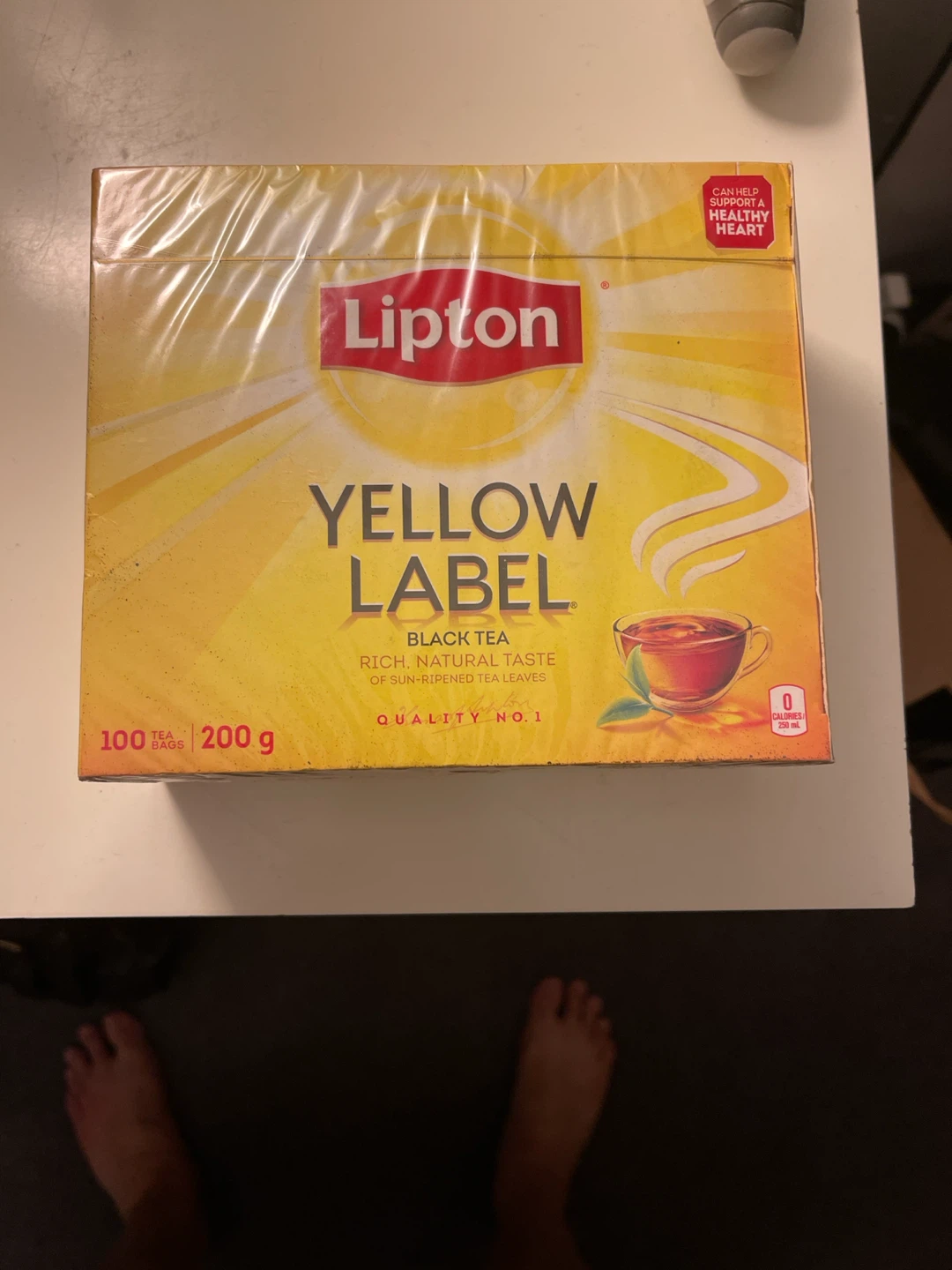 Lipton Yellow Label Black Tea 100 Tea Bags