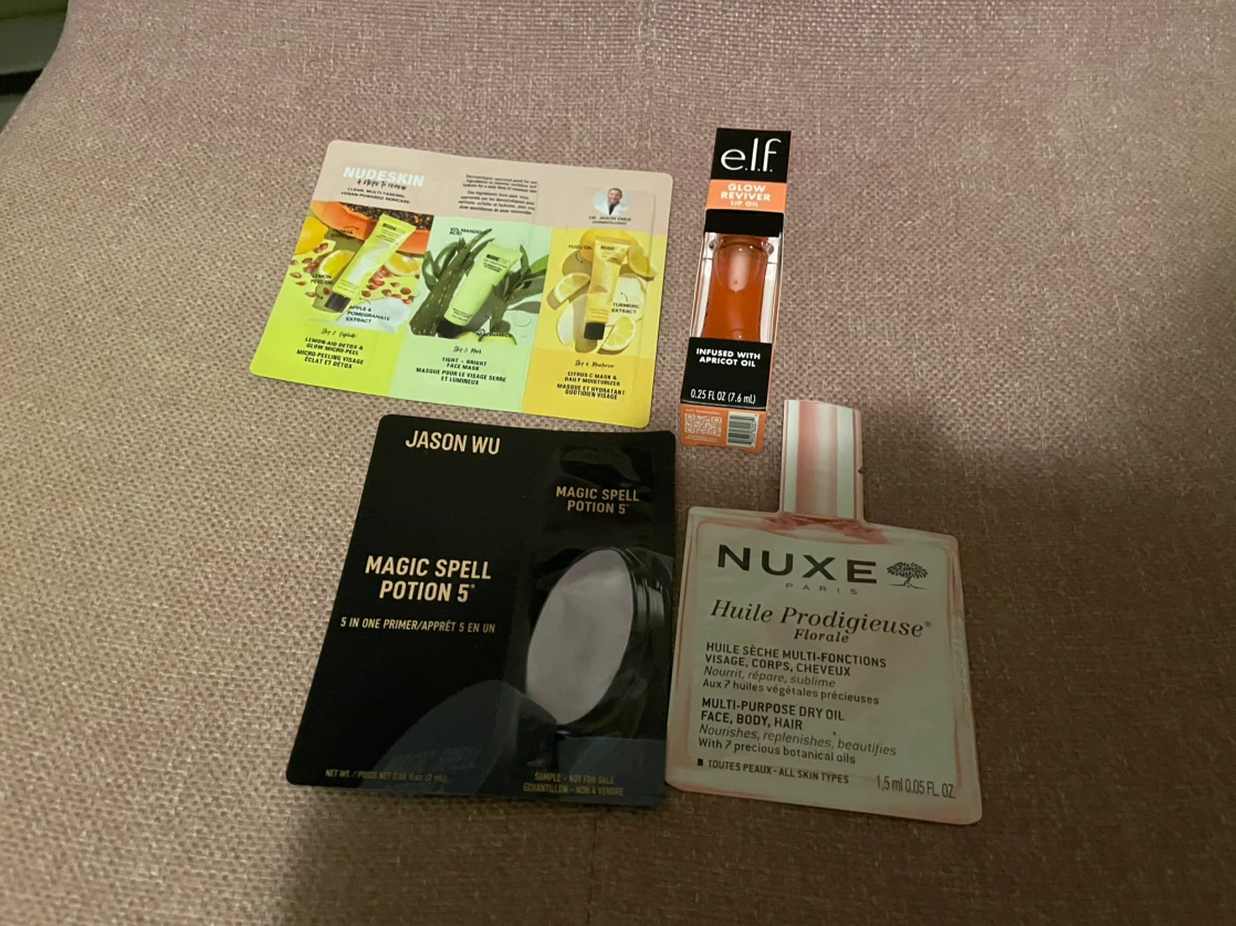 E.l.f. Glow Reviver Lip Oil and Jason Wu Magic Spell Potion 5