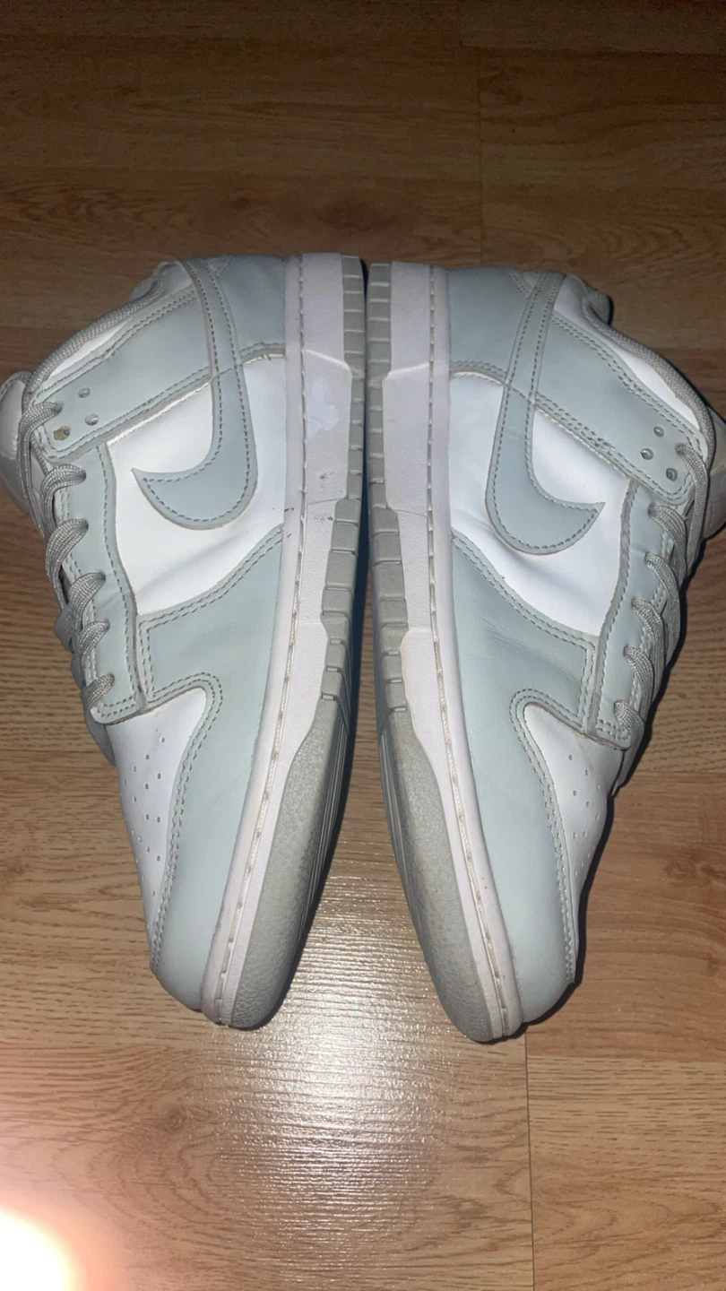 Size 9.5 men’s dunk low grey fog 20$ - photo 3