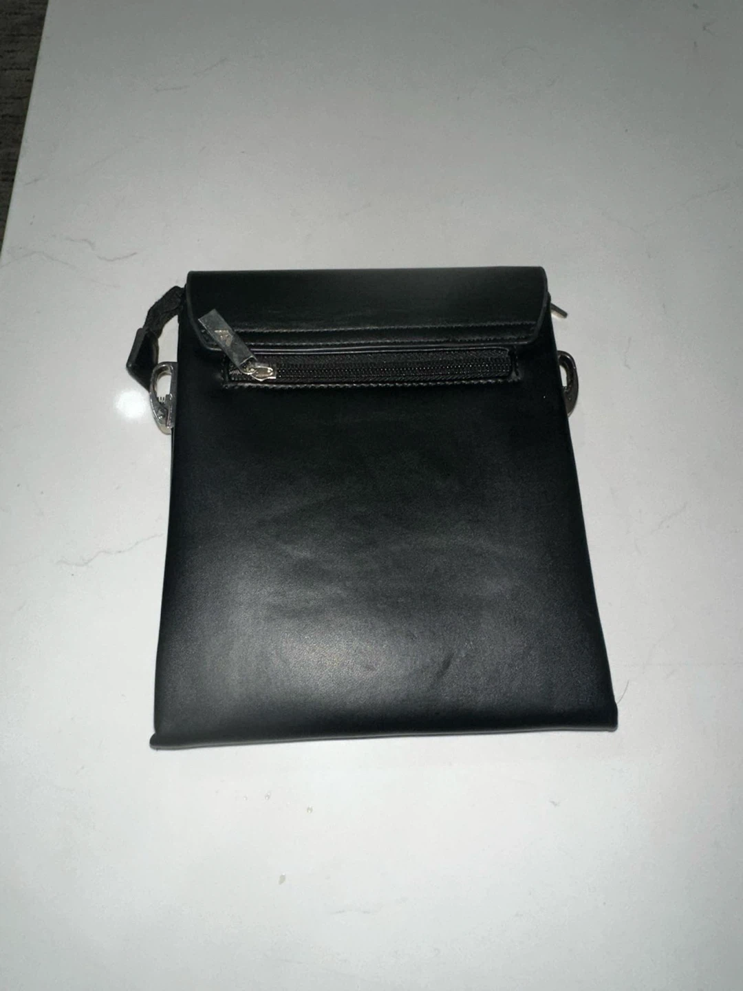 Giorgio Armani Black Logo Print Crossbody Bag - photo 2