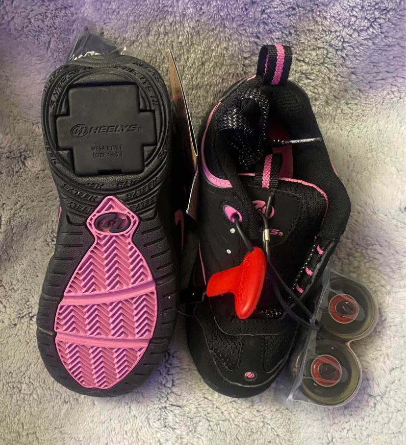 Heelys Glitz Style #9119 Black/Pink Shoes - photo 3