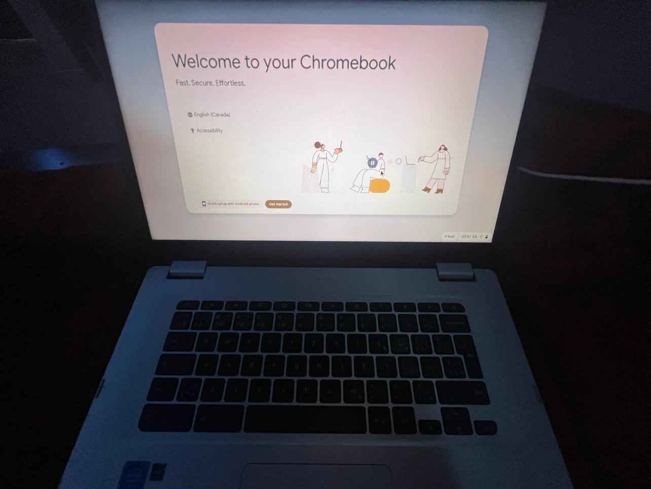 ASUS Chromebook Laptop with Charger - photo 3