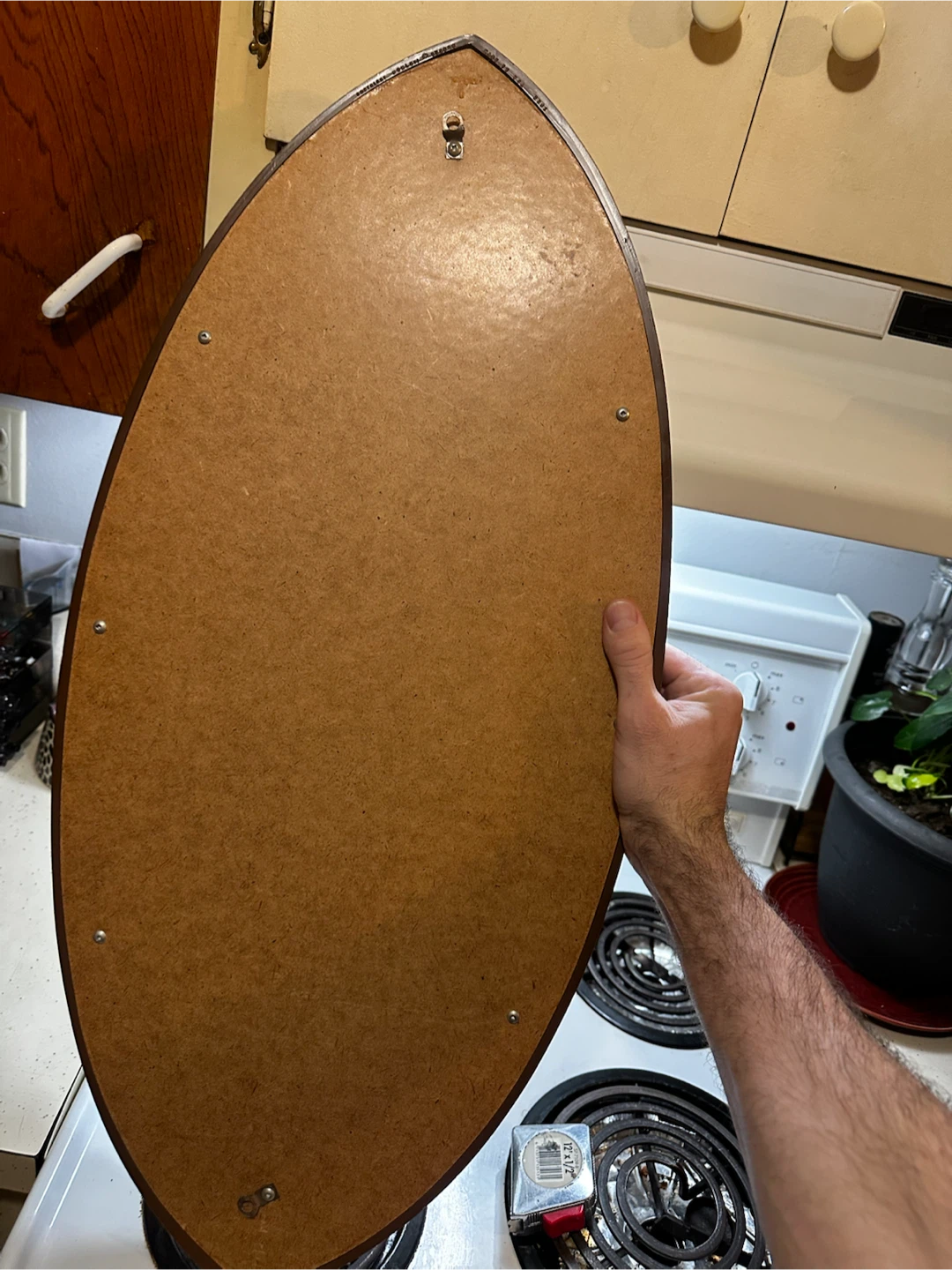 Syroco Mid Century Cats Eye Mirror 2801 - photo 5