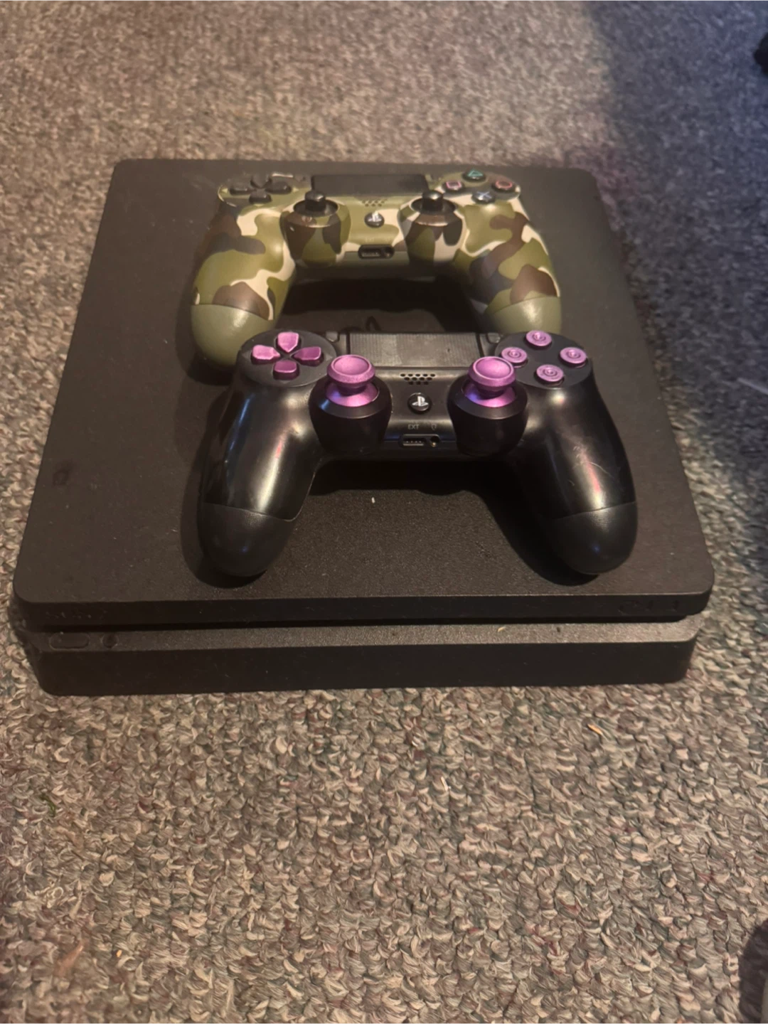 PlayStation 4 Console with 2 Controllers and 5 Games