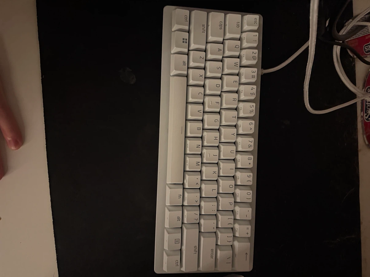 RAZER HUNTSMAN V3 PRO MINI – WHITE EDITION