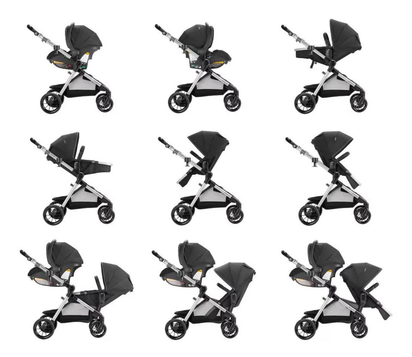 Evenflo Pivot Xpand Travel System Stroller & Car Seat - photo 2