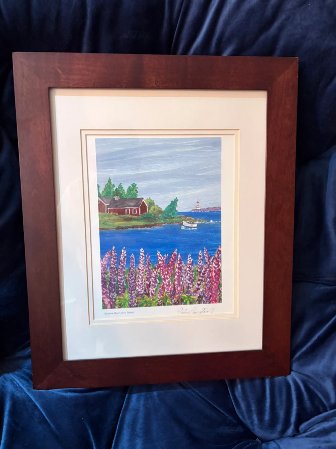 John Comstock Framed Print - Eastern Shore Nova Scotia