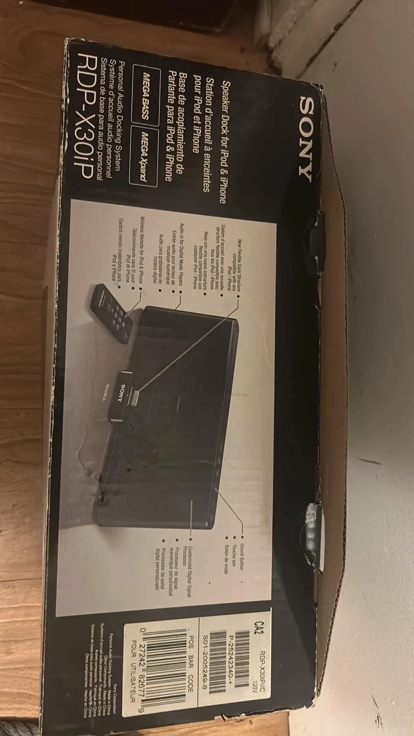 Sony RDP-X30iP Speaker Dock for iPod & iPhone - photo 2
