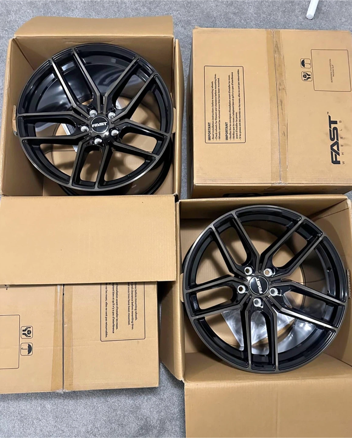 Fast Wheels Aristo F237A 19-inch Alloy Wheels
