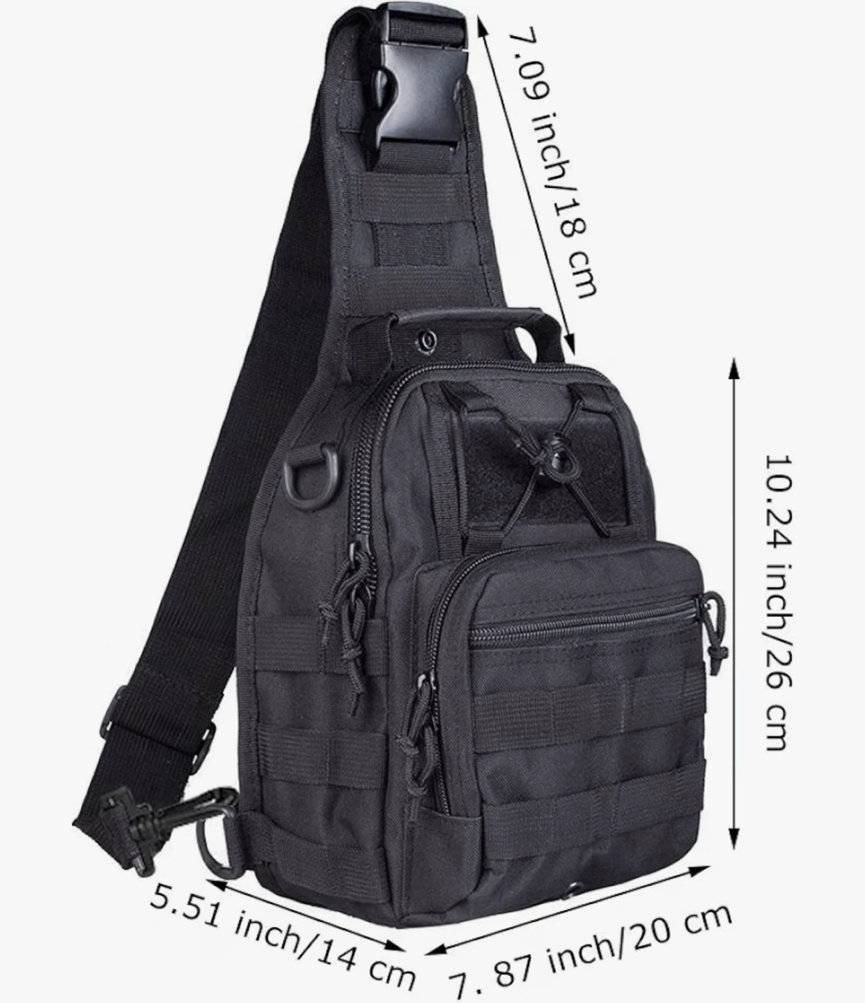 2 Black Sling / Crossbody Bags – $20 for Both - photo 2