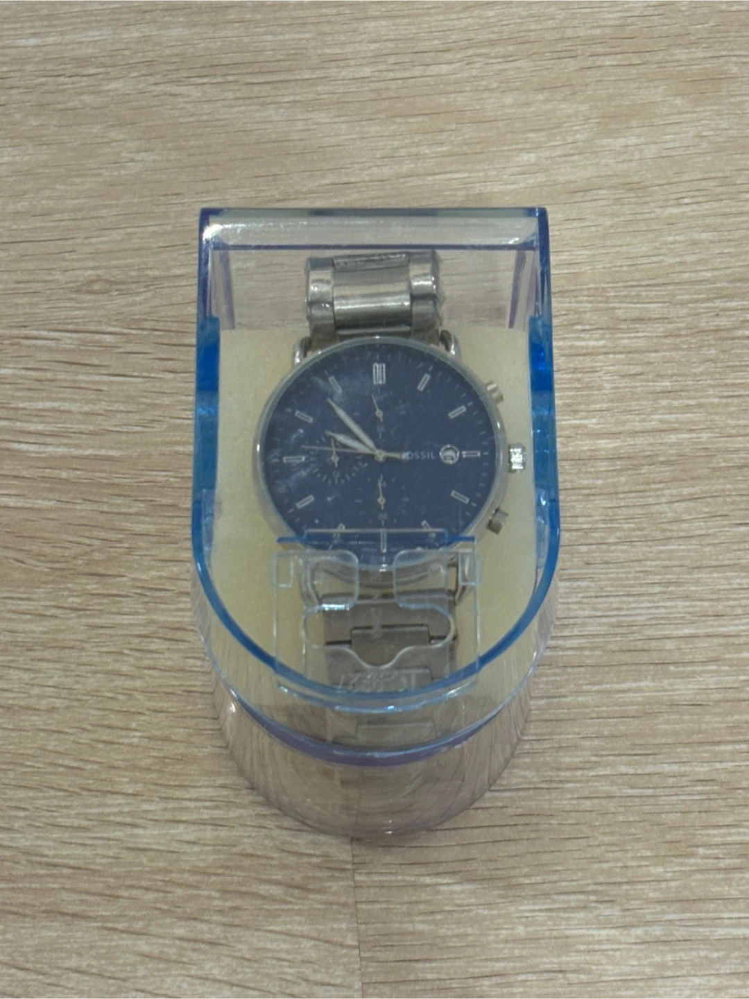 Fossil Blue Dial Chronograph Watch - photo 2
